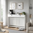 Κονσόλα - Κάλυμμα καλοριφέρ Opelya Megapap χρώμα λευκό 130x31,4x100εκ.