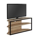 Έπιπλο τηλεόρασης γωνιακό Echo Megapap χρώμα sapphire oak 98x37x45εκ.