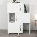 Ντουλάπι κουζίνας - μπάνιου Anna Megapap χρώμα λευκό 65x31,5x89,8εκ.