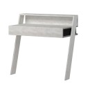 Γραφείο εργασίας Cowork Megapap χρώμα λευκό αντικέ 94x50x91εκ.