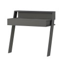 Γραφείο εργασίας Cowork Megapap χρώμα ανθρακί 94x50x91εκ.