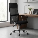 Καρέκλα γραφείου Marco Megapap με ύφασμα Mesh χρώμα μαύρο 62x59x110/120εκ.