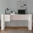 Γραφείο εργασίας Fernando Megapap χρώμα λευκό 158,4x60x72,2εκ.