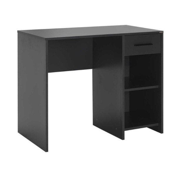 Γραφείο εργασίας Concept Megapap χρώμα ανθρακί 90x52x75εκ.