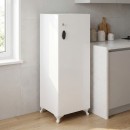 Ντουλάπι με κλειδαριά Zehra Megapap χρώμα λευκό 30x32x108εκ.