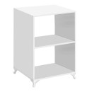 Έπιπλο κουζίνας για φουρνάκι Nadine Megapap χρώμα λευκό 60x56x85εκ.