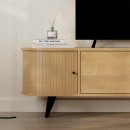 Έπιπλο τηλεόρασης Gentle Megapap χρώμα sapphire oak 180x40x52εκ.