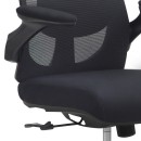 Καρέκλα γραφείου διευθυντική Belora Megapap με ύφασμα Mesh χρώμα μαύρο 63,5x62x117/127εκ.