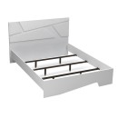 Κρεβάτι Efes Megapap χρώμα λευκό 160x200εκ.