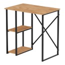 Γραφείο εργασίας Verno Megapap χρώμα pine oak 90x59,8x92,8εκ.