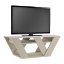 Έπιπλο τηλεόρασης Pipralla Megapap χρώμα sandstone 110x30x40εκ.