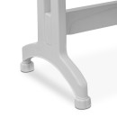 Τραπέζι πολυπροπυλενίου Callan Megapap χρώμα λευκό 120x70x73εκ.