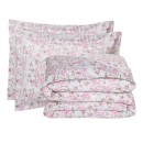 DAS HOME ΣΕΝΤΟΝΙΑ ΣΕΤ ΥΠΕΡΔΙΠΛΑ EXECUTIVE 1724 LIGHT GREY, PINK