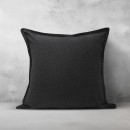 LINO Μαξιλαροθήκη Διακοσμητική Tavola 45x45 Μαύρο