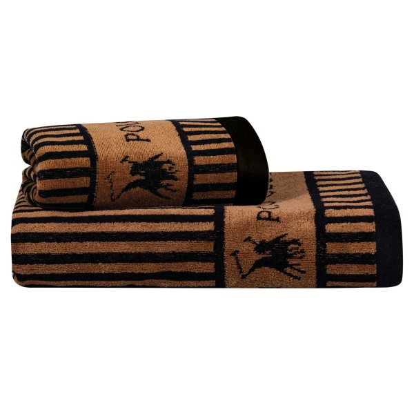 GREENWICH POLO CLUB ΠΕΤΣΕΤΑ ΠΡΟΣΩΠΟΥ 50X90 LOFT 4142 BROWN