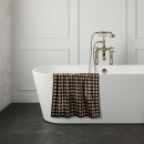 GREENWICH POLO CLUB ΠΕΤΣΕΤΑ ΜΠΑΝΙΟΥ 80Χ150 LOFT 4138 CREAM, DARK GREY