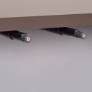 Μπουφές Aurelia Megapap χρώμα μόκα 180x45x80εκ.