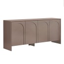 Μπουφές Aurelia Megapap χρώμα μόκα 180x45x80εκ.