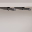 Μπουφές Aurelia Megapap χρώμα κρεμ 180x45x80εκ.