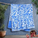 LINO ΠΕΤΣΕΤΑ ΘΑΛΑΣΣΗΣ AZUL BLUE 90X165 LINO ΠΕΤΣΕΤΑ ΘΑΛΑΣΣΗΣ AZUL BLUE 90X165