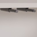 Έπιπλο τηλεόρασης Aurelia Megapap χρώμα κρεμ 180x32x45εκ.