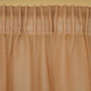 LINO ΚΟΥΡΤΙΝΑ LINE ΜΕ ΤΡΕΣΑ 502 TERRACOTTA 145X295 LINO ΚΟΥΡΤΙΝΑ LINE ΜΕ ΤΡΕΣΑ 502 TERRACOTTA 145X295