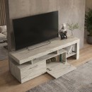 Έπιπλο τηλεόρασης Acnes Megapap χρώμα travertine 160x40x53εκ.