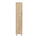 Ντουλάπι κουζίνας - μπάνιου Selina Megapap χρώμα sapphire oak 35x31x179εκ.