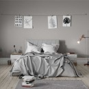 Κομοδίνo Base Megapap χρώμα λευκό - sonoma 45x40x52εκ.
