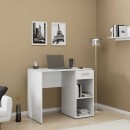 Γραφείο εργασίας Concept Pc Megapap χρώμα λευκό 90x52x75εκ.