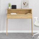 Γραφείο εργασίας Cowork Megapap χρώμα sapphire oak 94x50x91εκ.