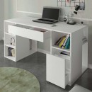 Γραφείο εργασίας Pontus Megapap χρώμα λευκό 145x60x74,4εκ.