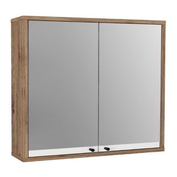 Καθρέπτης μπάνιου Lilian Μegapap χρώμα atlantic pine 75x14,6x65εκ.