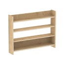 Ραφιέρα τοίχου Lane Megapap χρώμα sapphire oak 85x15x66εκ.