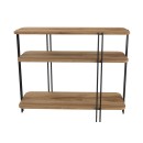 Κονσόλα Notus Megapap χρώμα καρυδί Ud 92x34,5x75εκ.