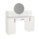 Τουαλέτα με καθρέπτη Talos Megapap χρώμα λευκό 135x40x144,2εκ.