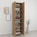 Ντουλάπα - Παπουτσοθήκη Lilly Megapap χρώμα pine oak 49x32x178εκ.