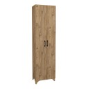Ντουλάπα - Παπουτσοθήκη Lilly Megapap χρώμα pine oak 49x32x178εκ.