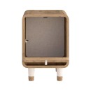 Κομοδίνο Doro Megapap χρώμα sepet oak 35,3x34x51εκ.