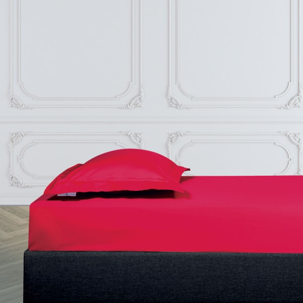 GREENWICH POLO CLUB ΣΕΝΤΟΝΙ ME ΛΑΣΤΙΧΟ ΥΠΕΡΔΙΠΛΟ 160*200+35 ROYAL RED 2260 ROYAL RED