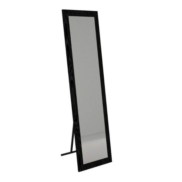 Καθρέπτης δαπέδου - τοίχου Lalu Μegapap χρώμα sencron black 40x150εκ.