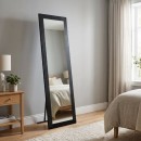 Καθρέπτης δαπέδου - τοίχου Lalu Μegapap χρώμα sencron black 40x150εκ.