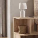 Κομοδίνο - Τραπεζάκι βοηθητικό Entiero Megapap χρώμα sapphire oak 39,8x35x54,6εκ.
