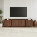 Έπιπλο τηλεόρασης Lowen Megapap χρώμα καρυδί milano 180x35x46,2εκ.