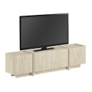 Έπιπλο τηλεόρασης Lowen Megapap χρώμα travertine 180x35x46,2εκ.