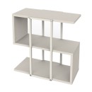 Τραπεζάκι βοηθητικό Homia Megapap χρώμα sandstone 56x25x56,5εκ.