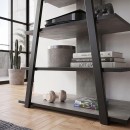 Έπιπλο τηλεόρασης Lyno Megapap χρώμα γκρι ρετρό 70,4x54x80εκ.