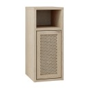 Κομοδίνο Inca Megapap χρώμα light oak 25,2x32x60εκ.