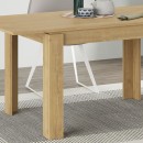 Τραπέζι Tolmen Megapap επεκτεινόμενο χρώμα sapphire oak 120/170x80x75εκ.