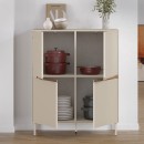 Μπουφές Arch Megapap χρώμα sandstone 98x40x120,5εκ.